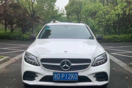 绍兴二手奔驰C级 2019款 C 180 L 动感版 运动轿车