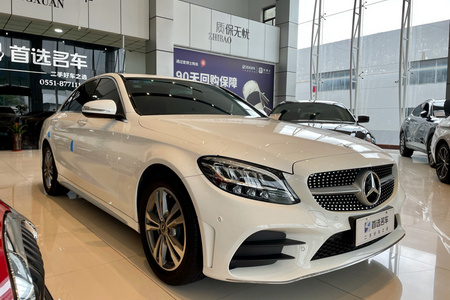 滁州二手奔驰C级 2019款 C 180 L 时尚版 运动轿车